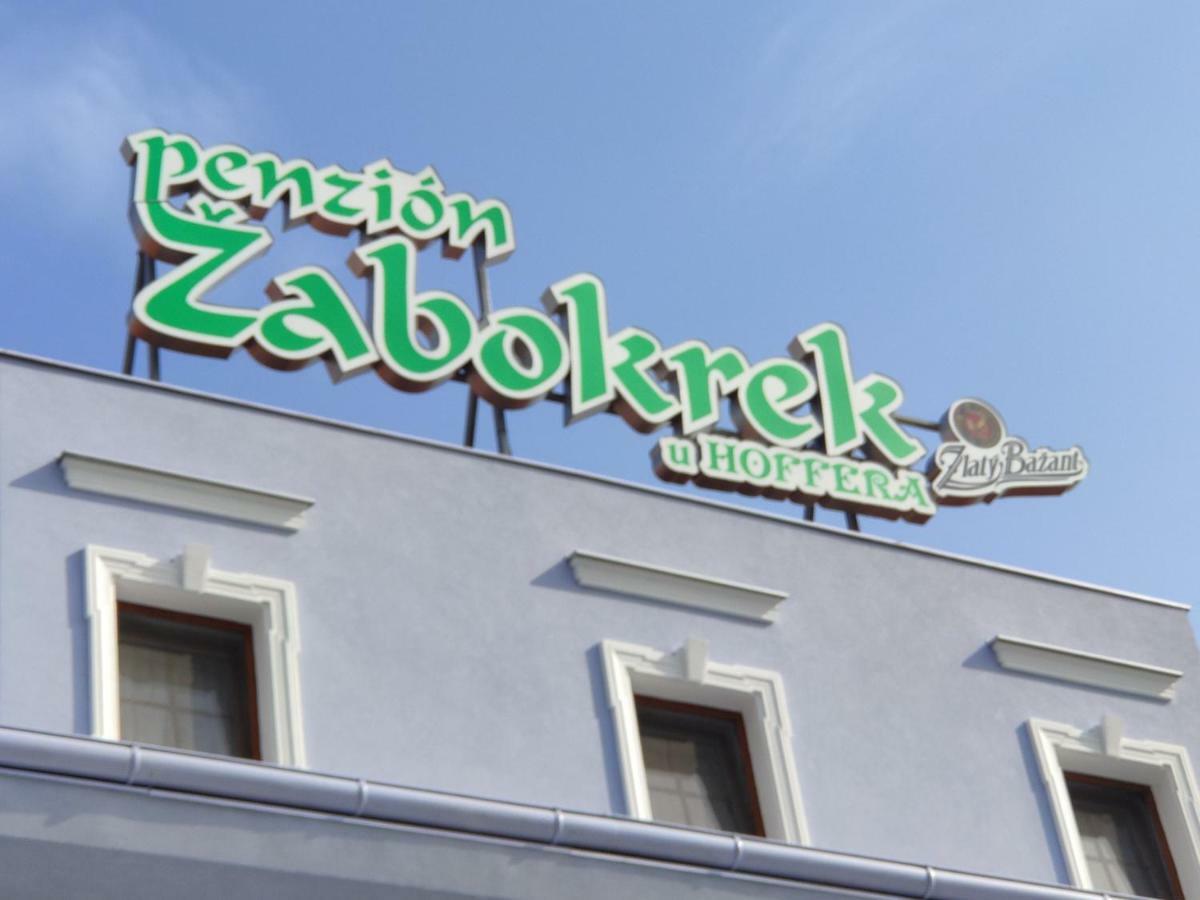 Penzion Zabokrek U Hoffera Zabokreky Nad Nitrou Екстериор снимка